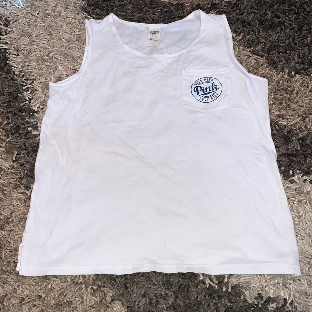 Victoria’s Secret sleeveless Tank top good cond size L